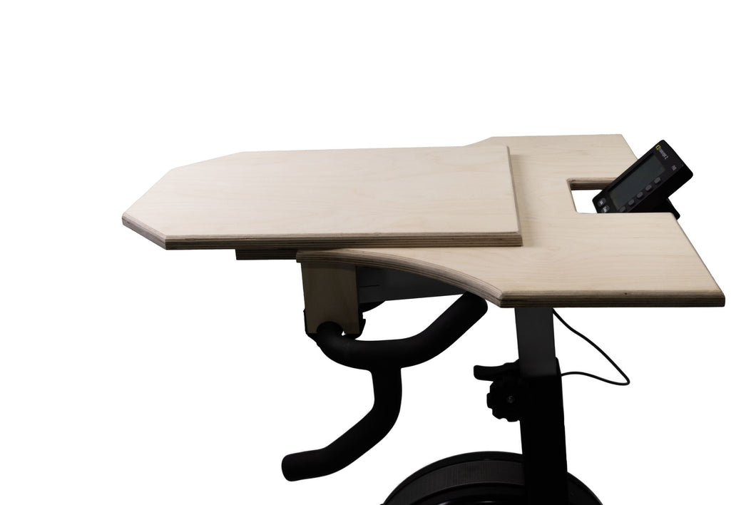 ERGDESK + Typestation Combo - Natural Raw Wood